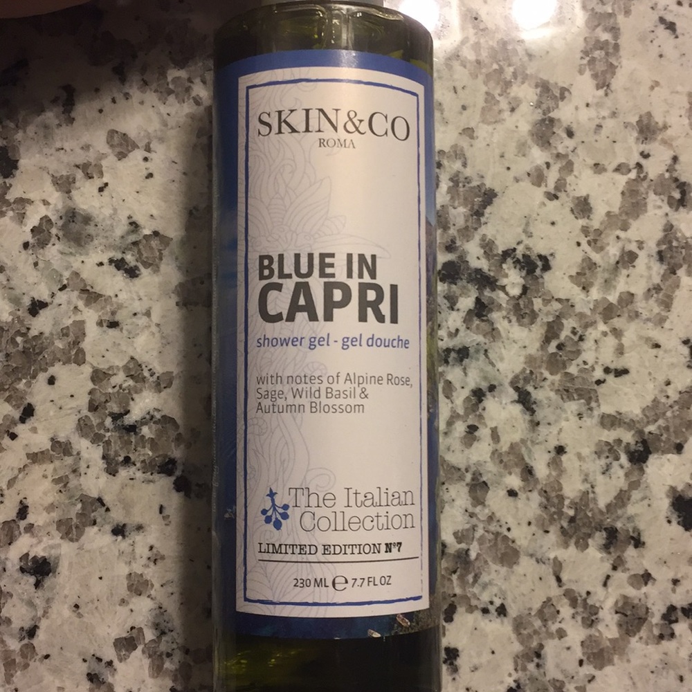 Blue in Capri shower gel